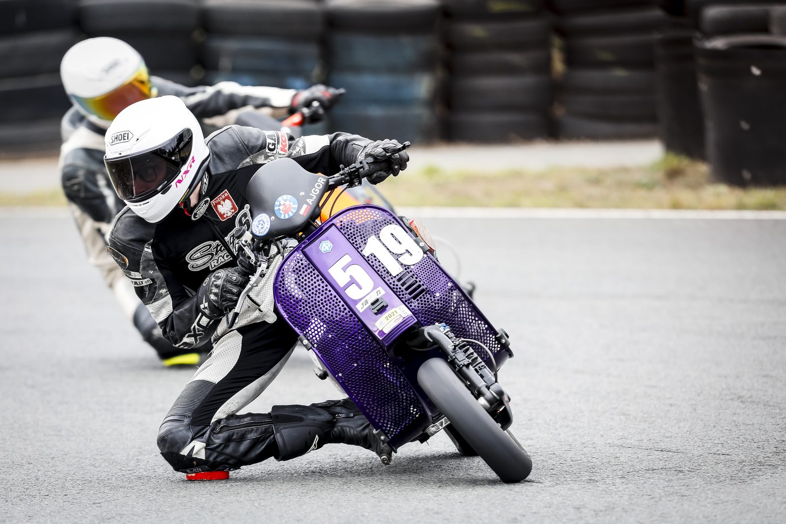 Scootracer on track